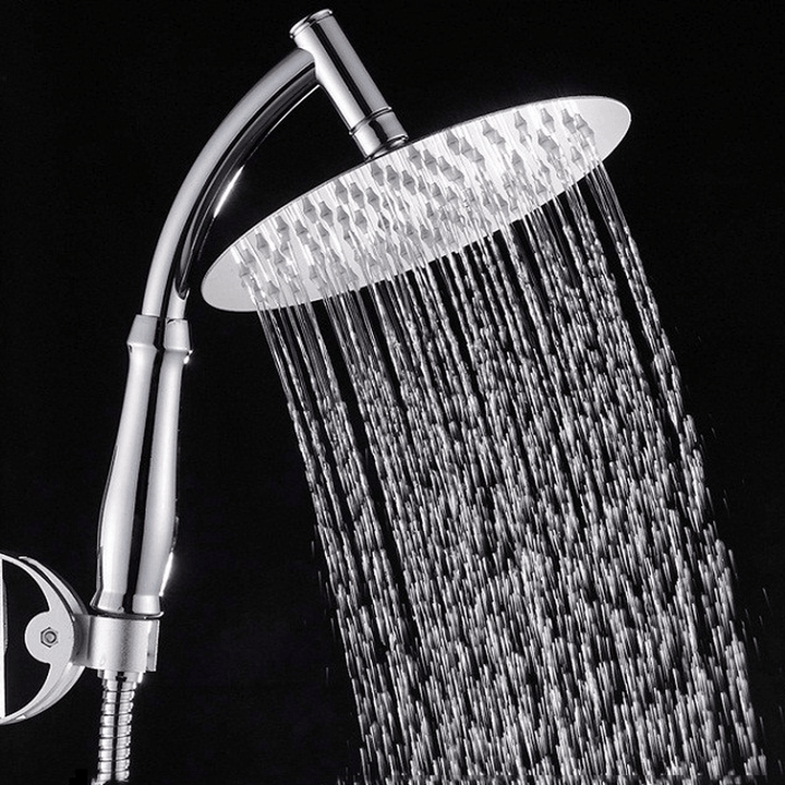 KC-SH531 Rotatable Stainless Steel Top Rainfall Pressure Shower Head Bathroom Sprinkler Top Shower Head - MRSLM