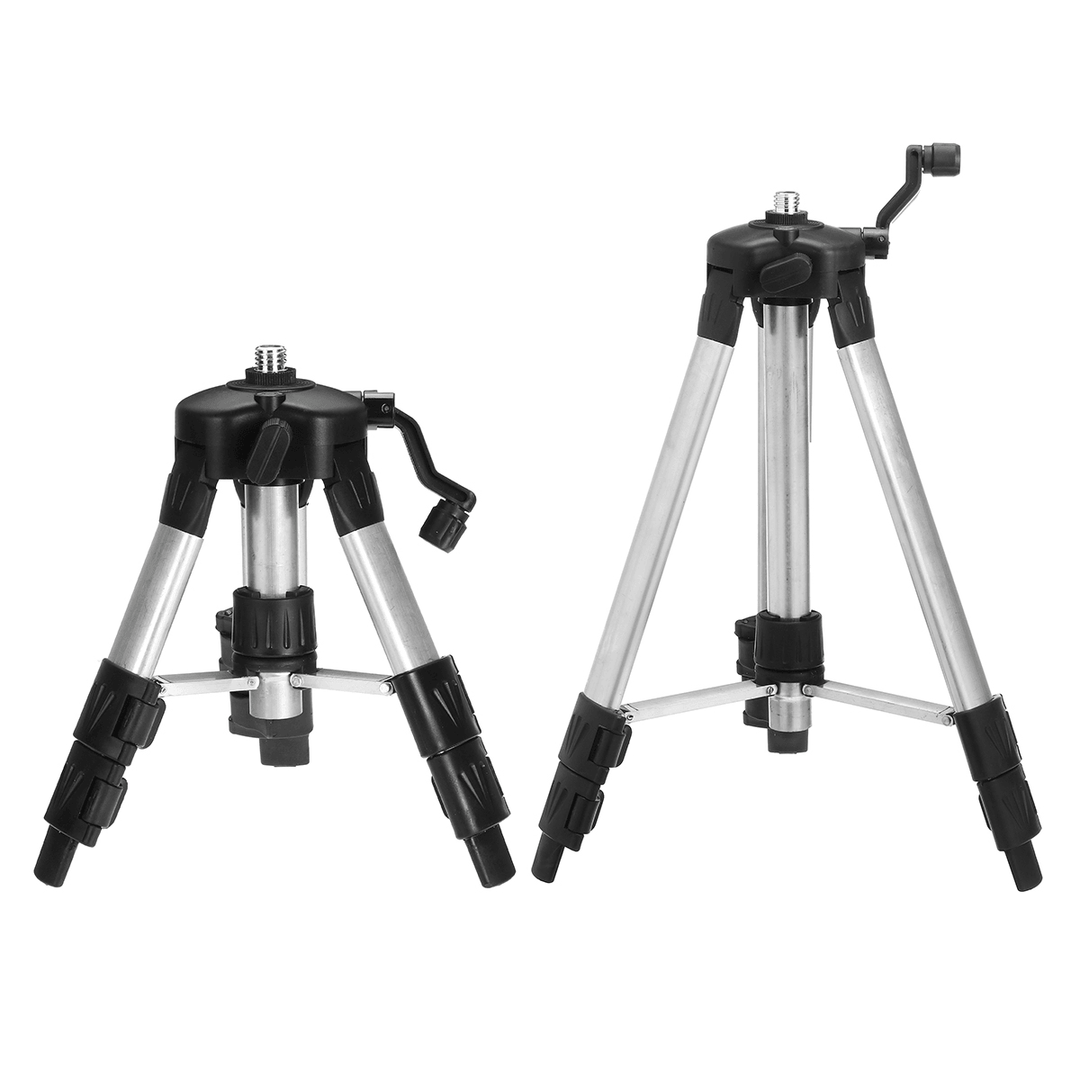 47/100CM Folding Adjustable Aluminium Alloy Tripod Base Holder for Laser Level Electric Laser Measure Tool - MRSLM