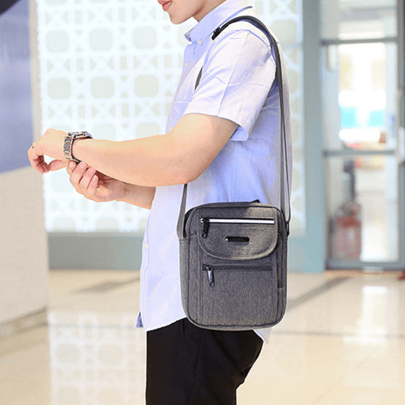 Men Light Weight Large Capacity Shoulder Bag Shoulder Bag for Outdoor - MRSLM