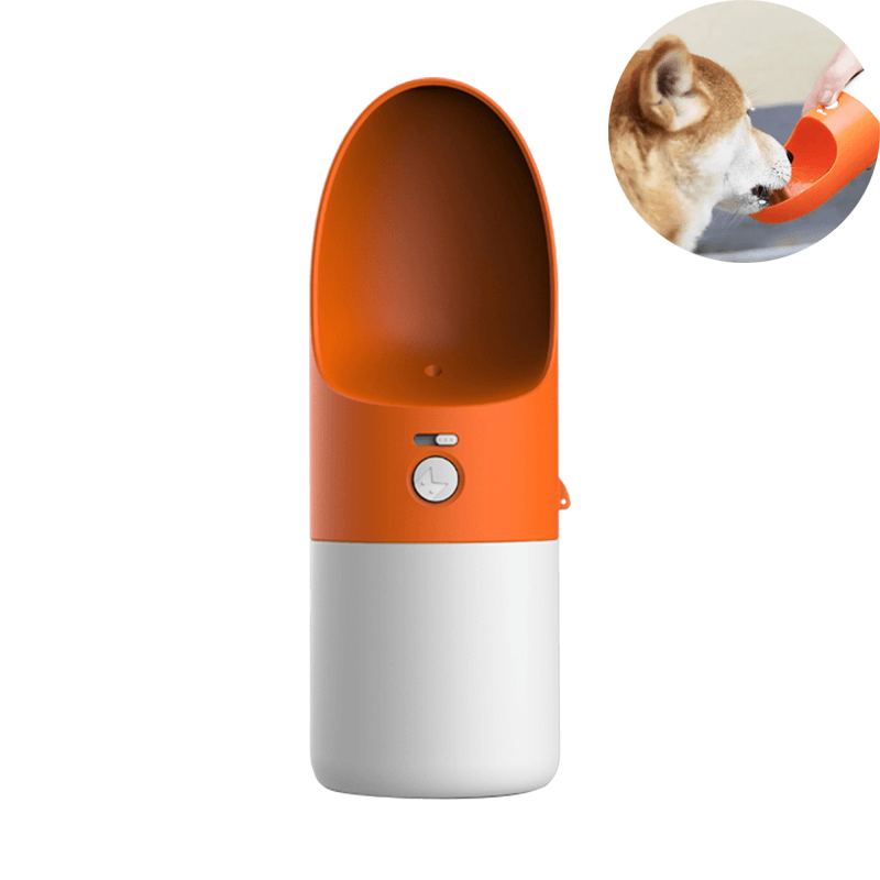 Moestar Pet Water Cup 270Ml Portable One-Button Lock Dog Cat Outdoor Fashion Travel Water Bottle Dispenser From - MRSLM