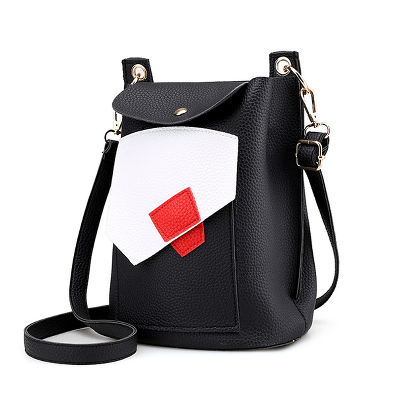 Women PU Leather Cute Phone Bag Trendy Mini Crossbody Shoulder Bag - MRSLM