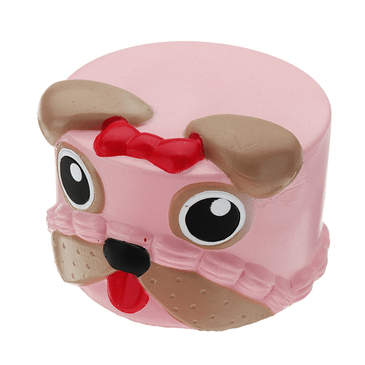 Dog Head Squishy 9*6CM Slow Rising with Packaging Collection Gift Soft Toy - MRSLM