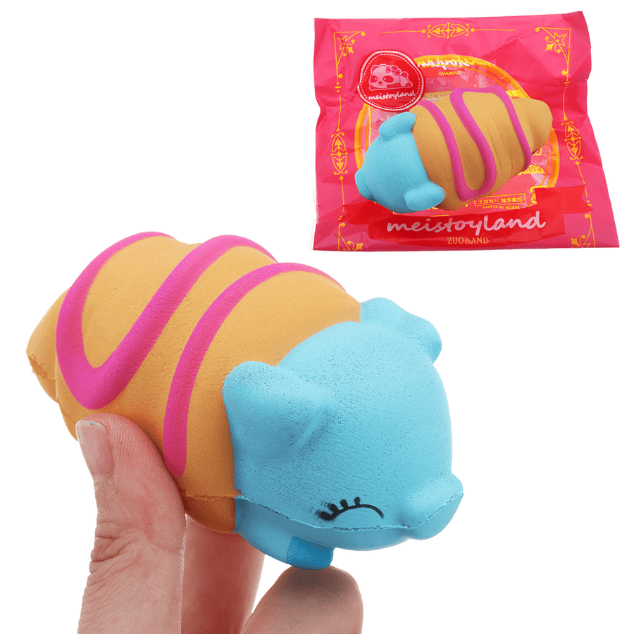 Meistoyland Squishy 8Cm Kawaii Cartoon Animal Slow Rising Squeeze Toy Stress Gift Collection - MRSLM