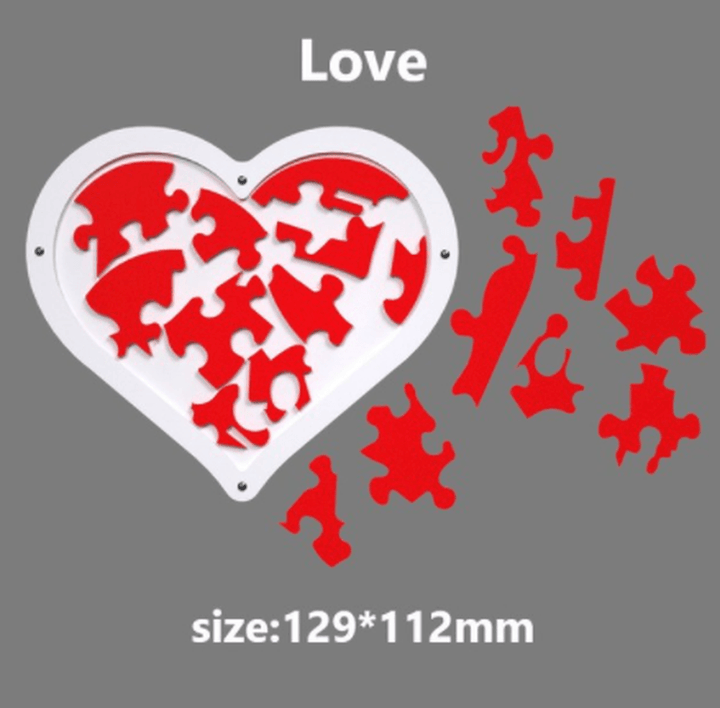 Children'S Acrylic Crystal Board Educational Jigsaw Puzzle - MRSLM