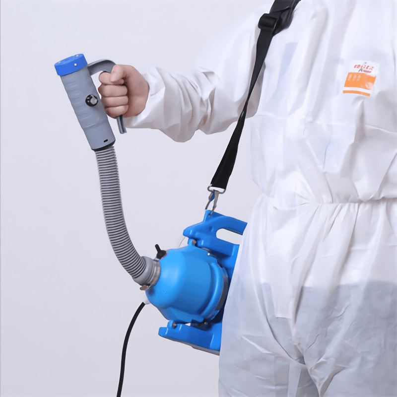 Backpack Electric ULV Sprayer Fogging Machine Portable Garden School Disinfection Fogging Sprayer 5L High Pressure Mist Blower - MRSLM