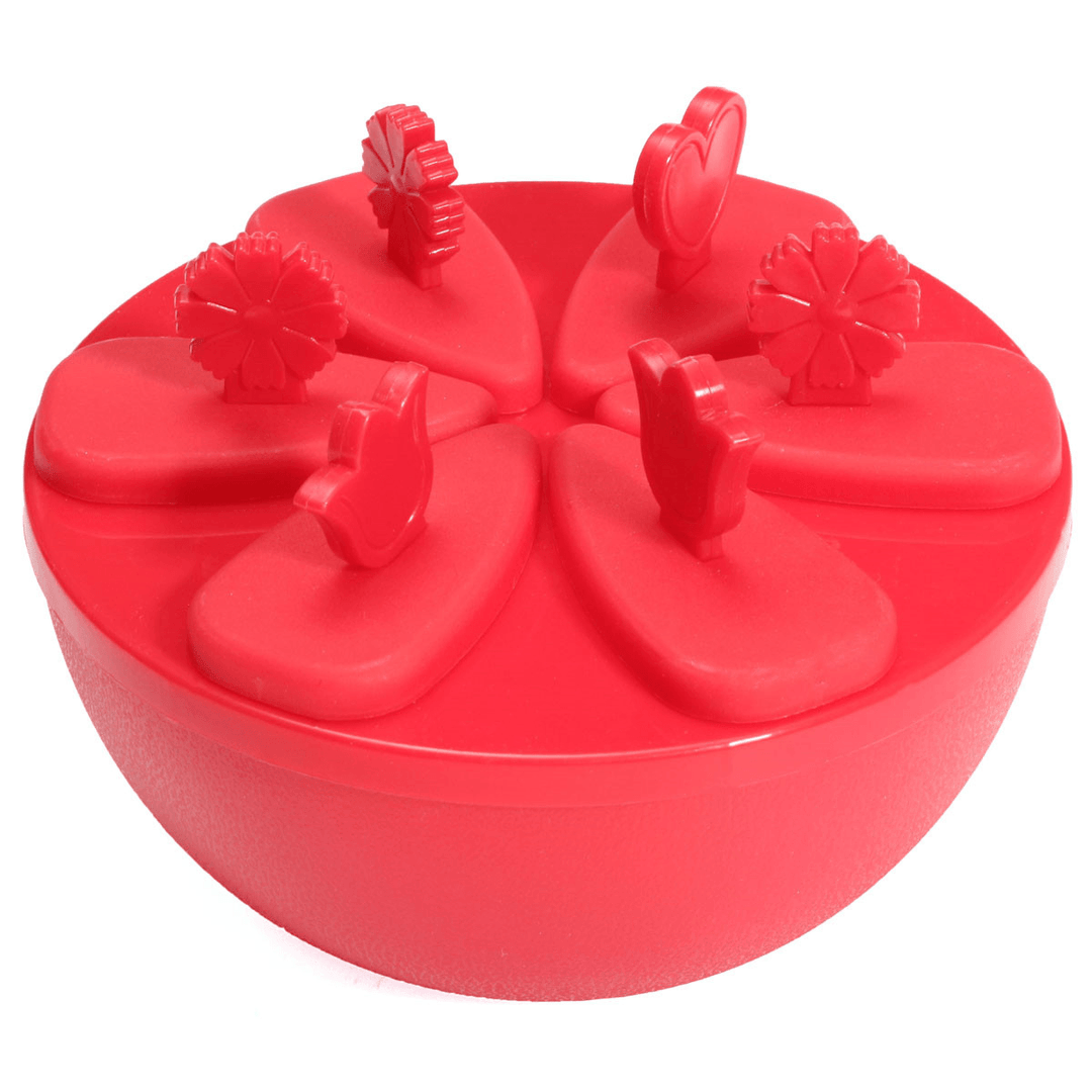 6 Cell Frozen Ice-Lolly Ice Mould Freezer Cream Juice Yogurt Maker Mold - MRSLM