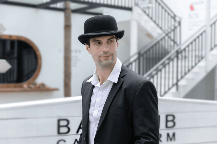 Fashionable Men'S British Gentleman Bowler Hat - MRSLM