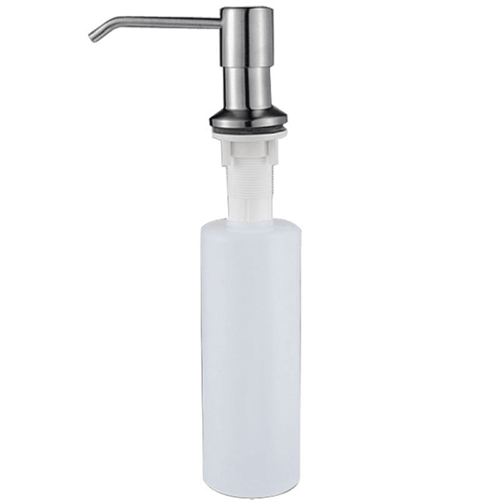 Multifunctional Soap Dispenser Built-In Fluid Pump ABS Plastic Sink Kitchen Bathroom Sink Soap Dispenser Kit - MRSLM