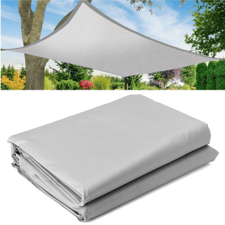 4X4/6/8M Sun Shade Sail Outdoor Garden Patio UV Proof Awning Canopy Waterproof Screen Cover - MRSLM