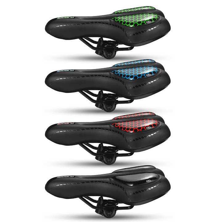 BIKIGHT Breathable Shock Absorption Bike Saddles Mountain Bike Saddle Cushion Bike Commonpents Bicycle Saddles - MRSLM