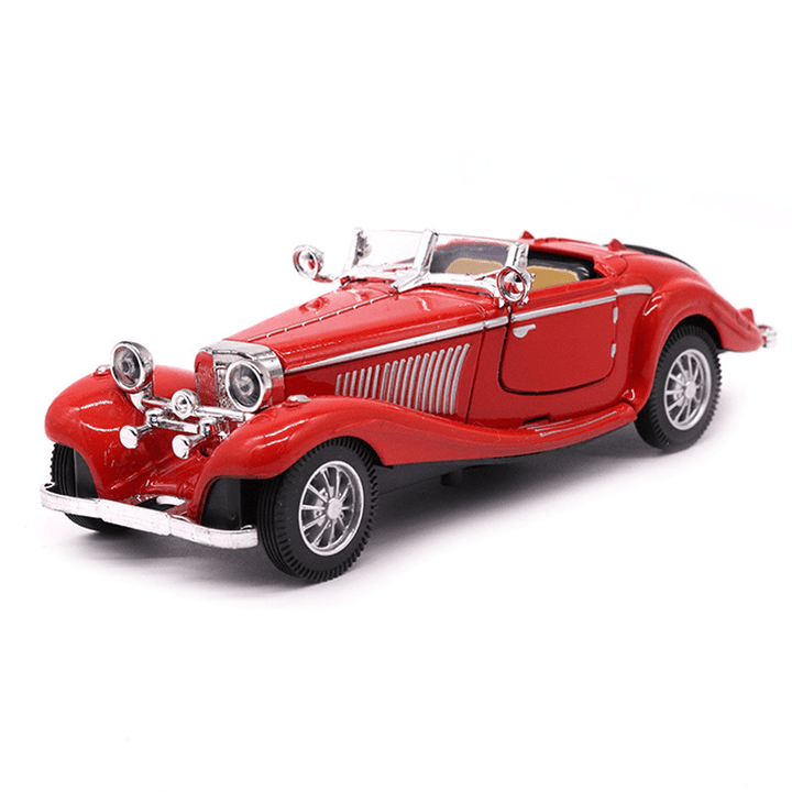 Retro 500K Alloy Classic Car Children Toy - MRSLM