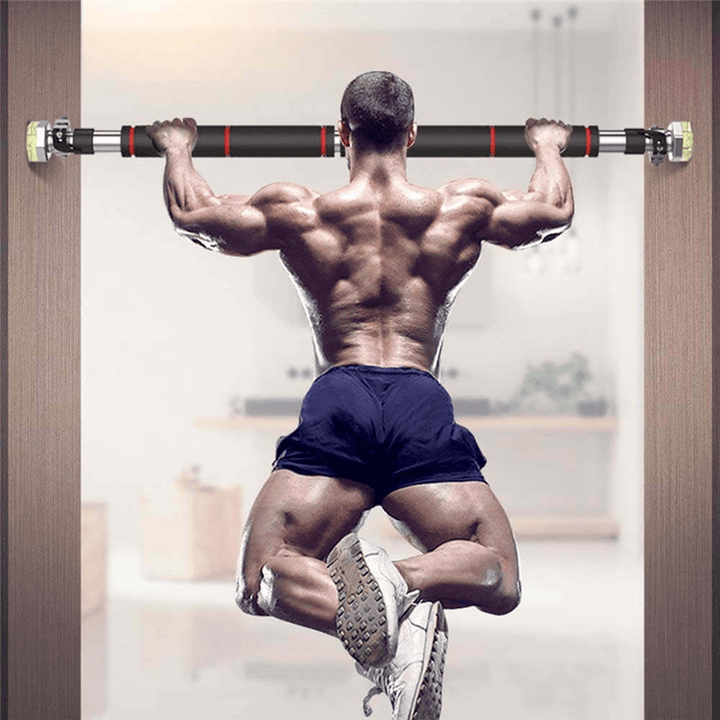 62-100Cm Adjustable Door Horizontal Bar Arm Pull-Up Trainer Fitness Sport Exercise Tools - MRSLM