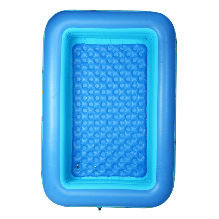 Inflatable Swimming Pool Adults Kids Pool Bathing Tub Outdoor Indoor - MRSLM