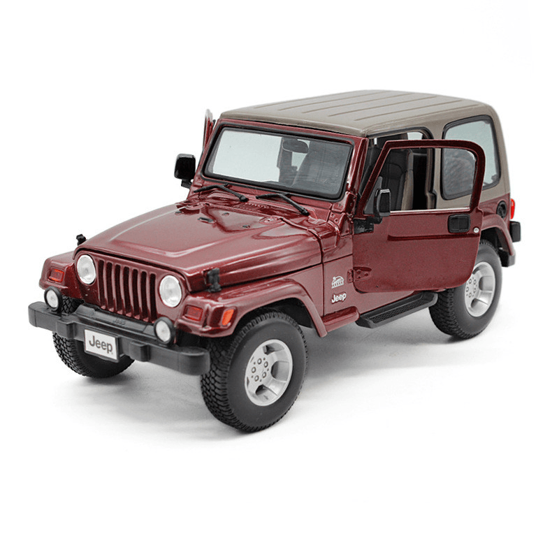 Jeep Alloy Car Simulation Car Model Collection Gift - MRSLM