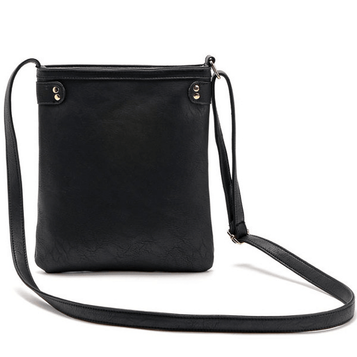 Women Vintage Messenger Bags Girls Casual Shoulder Bags Retro Crossbody Bags - MRSLM