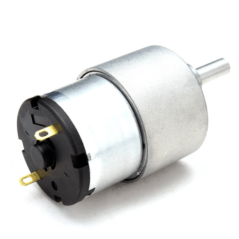 CHIHAI MOTOR 4Pcs 12V 80RPM DC Metal Gear Reducer Motor GM37-3525 High Torque DC Gear Motor - MRSLM