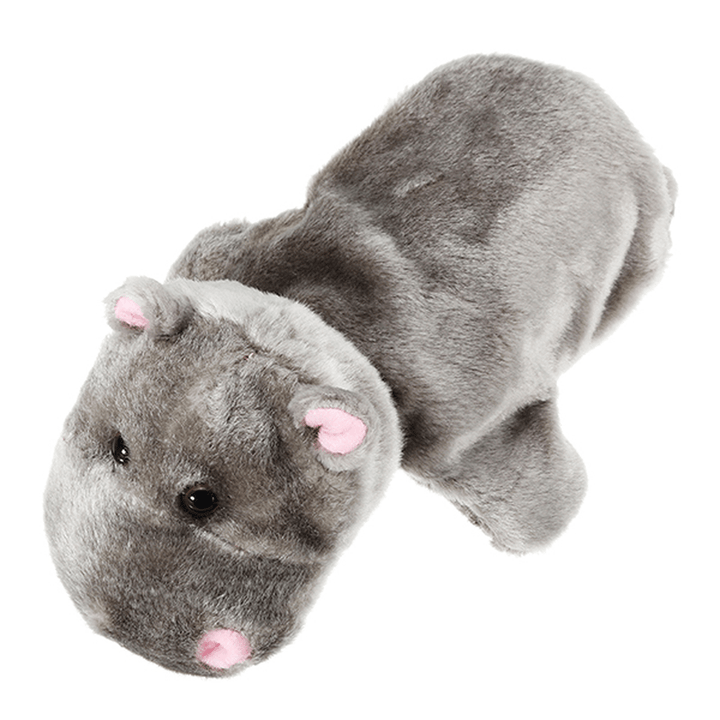 27Cm Baby Plush Toys Cute Cartoon Hippo Hand Puppet Baby Kids Doll Plush Toy Hand Puppets - MRSLM