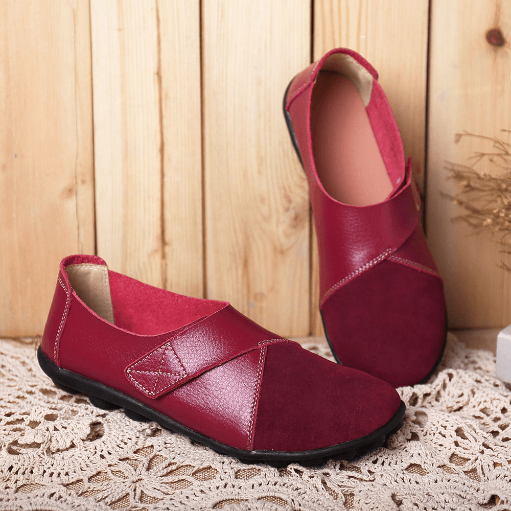 Women Flats Shoes Slip on Comfortable Loafers Shoes - MRSLM