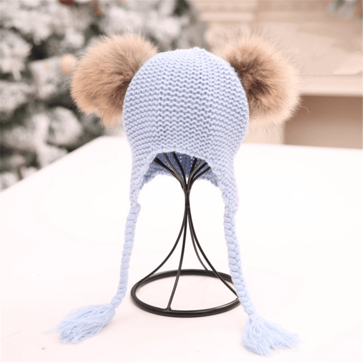 Baby Knitted Hat Keeps Warm in Autumn and Winter - MRSLM