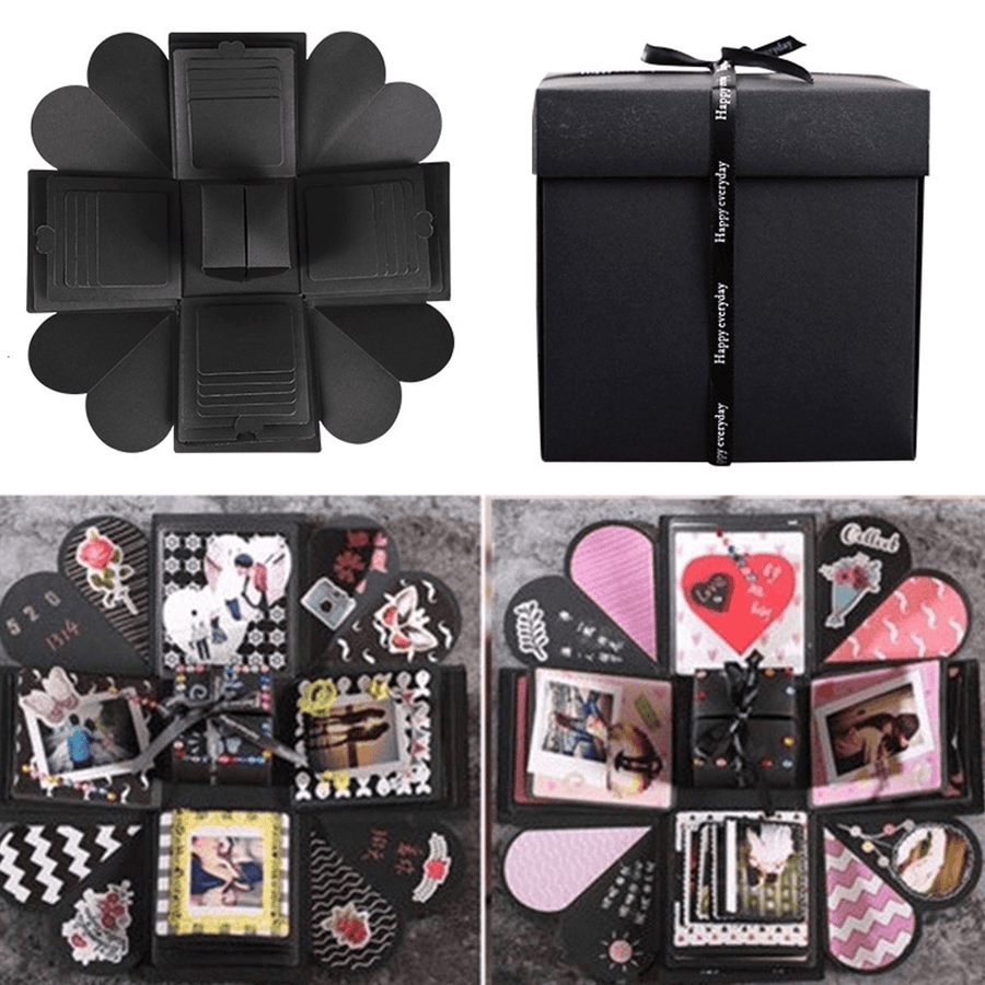 Creative DIY Photo Album Gift Surprise Mystery Gifts Gift Box Valentine'S Day Scrapbook Wedding Xmas - MRSLM