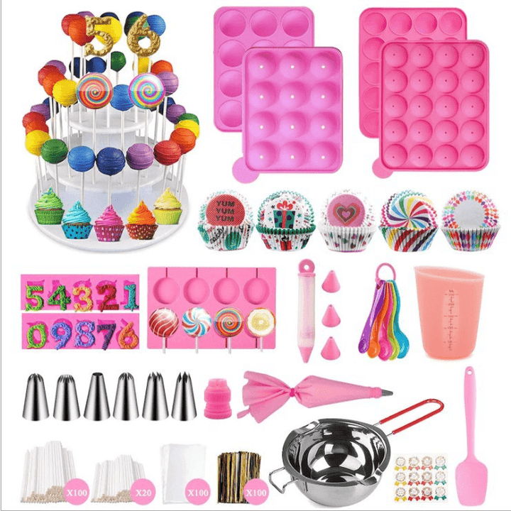 556-Piece Candy DIY Silicone Mold Set - MRSLM