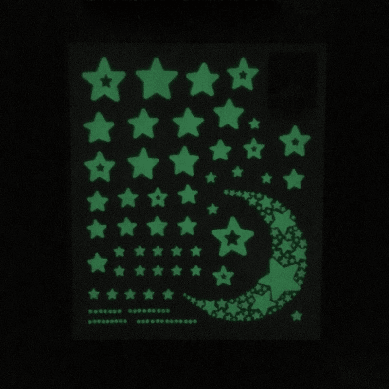 Glow in the Dark Home Decor Shining Star Luminescence Sticker - MRSLM