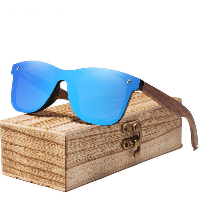 Mens Sunlasses Polarized Wood Sun Lasses Women Shades Men - MRSLM