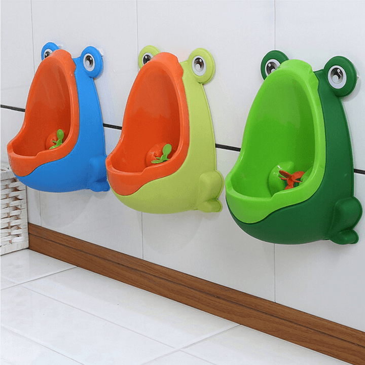 Fashion Frog Boy Baby Toilet Training Children Kids Potty Urinal Pee Trainer Urine Bathroom Accessories Home Decor - MRSLM