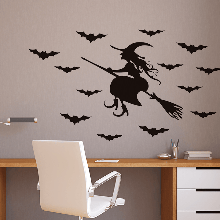 Miico FX3028 Halloween Sticker Wall Sticker Removable Stickers for Room Decoration - MRSLM