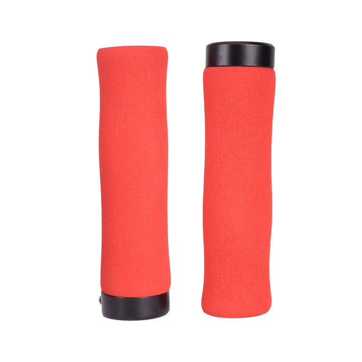 ZTTO AG-28 Durable Shockproof Anti-Slip Soft Lightweight Single-Sided Locking Sponge 1 Pair X Bicycle Grip Mountain Bikes Grip - MRSLM