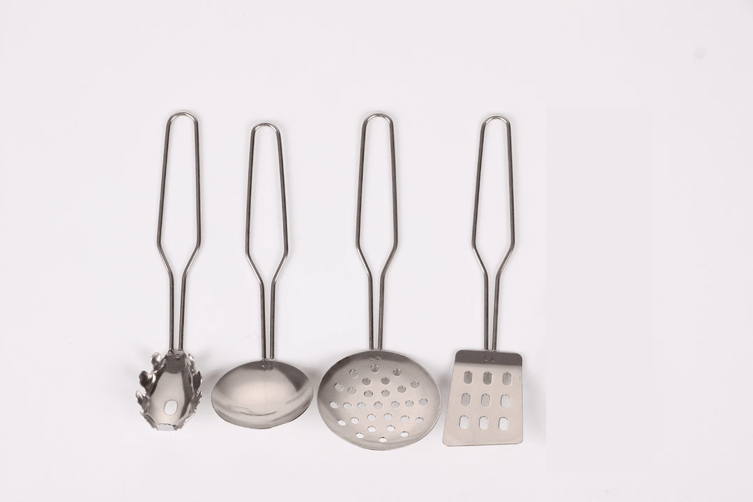 Children'S Stainless Steel Small Kitchen Toy Set - MRSLM