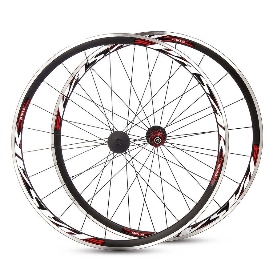 PASAK 700C Ultralight Road Bicycle Wheel Front Rear Wheelset Aluminum Rim C/V Brake - MRSLM