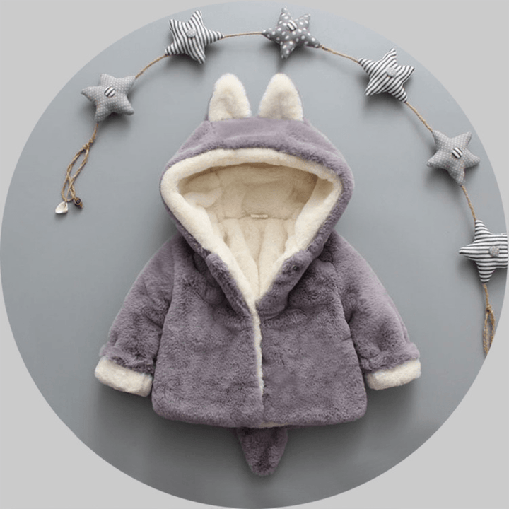 Winter Popular Girl'S Plush Plush Coat Baby - MRSLM