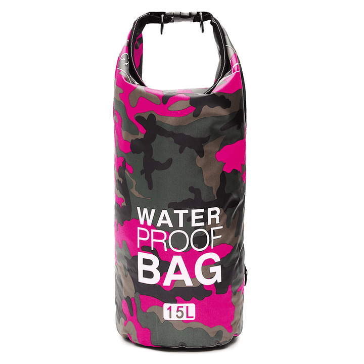 Ipree® 15L Sports Waterproof Rainproof Bag Sack Canoe Pouch Floating Boating Kayaking Camping Water Resistant Boating Bag - MRSLM