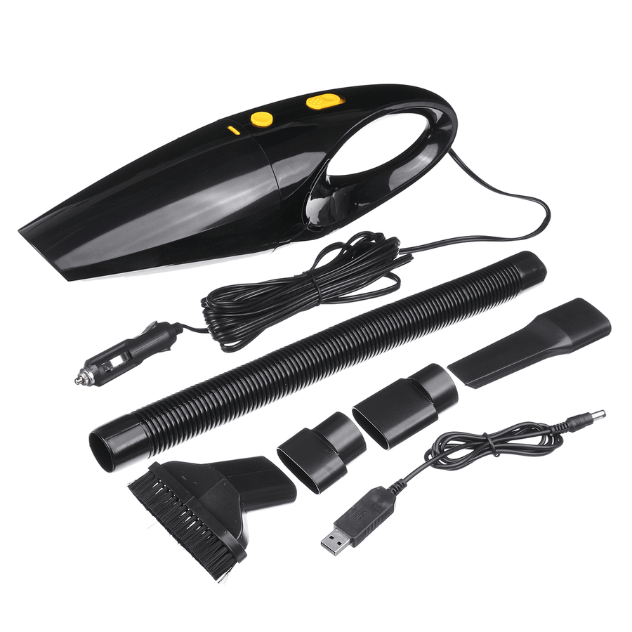 12V 120A Handheld Cordless Car Vacuum Cleaner Wet&Dry Dust Cleaner Hoover Home Pet - MRSLM