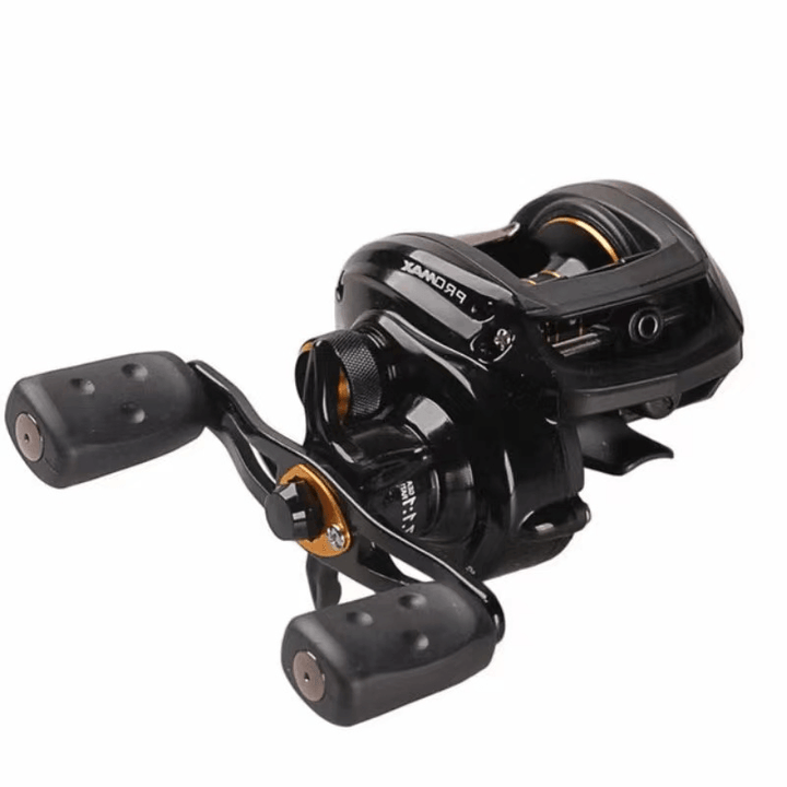 Abu Garcia PMAX3 7+1BB Fishing Reel Metal Long Casting Reel Super Smooth Double Brake Left and Right Hand Baitcast Reel - MRSLM