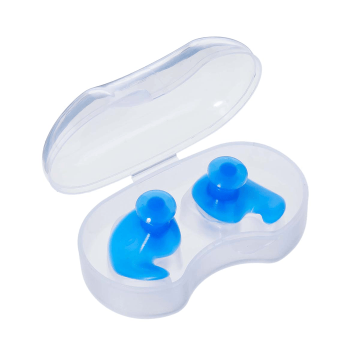 2 Pairs Kids Upgraded Silicone Swimming Earplugs Waterproof Reusable Silicone Ear Plugs for Swimming Showering Surfing Snorkeling and Other Water Sports - MRSLM