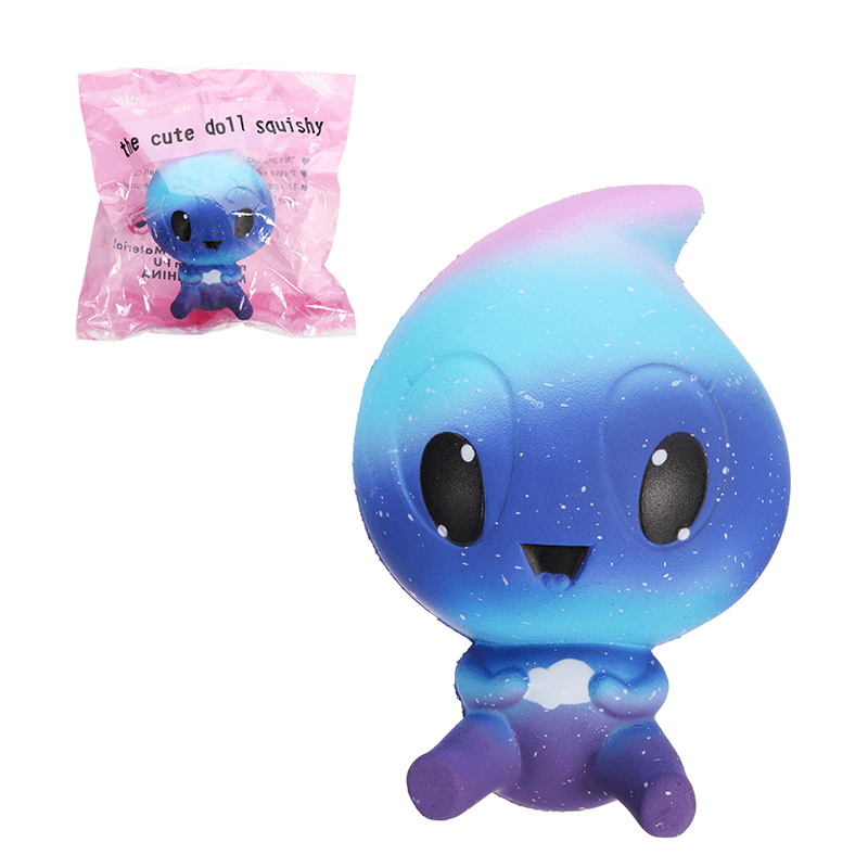 Squishyshop Water Drop Doll Squishy 12.5Cm Soft Slow Rising with Packaging Collection Gift Decor Toy - MRSLM