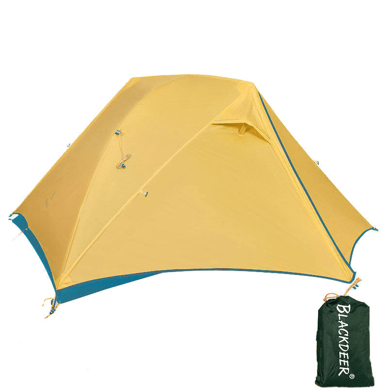 BLACKDEER 2 People Camping Tent Ultralight Waterproof Coated Fabric Sunshade Canopy Awning Outdoor Travel - MRSLM