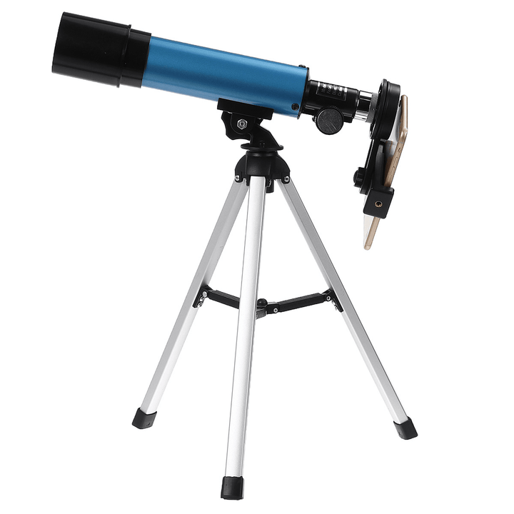 90X Astronomical Refractor Telescope Refractive Eyepieces Tripod for Kid Beginner - MRSLM