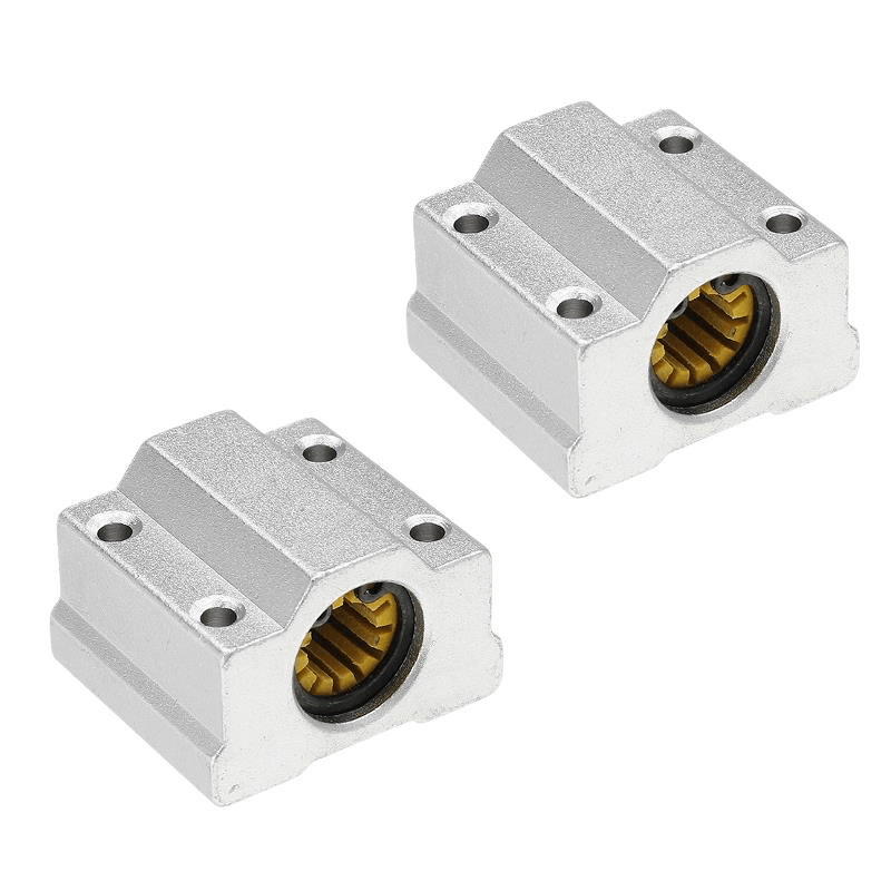 Machifit 2Pcs SC8UU 8Mm Solid Polymer Linear Bearing Linear Motion Bearing Slide Bushing for CNC - MRSLM