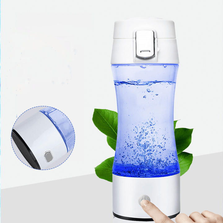 350ML Hydrogen-Rich Water Cup Ionizer Maker Generator Super Antioxidants Hydrogen Bottle Camping Travel Home - MRSLM