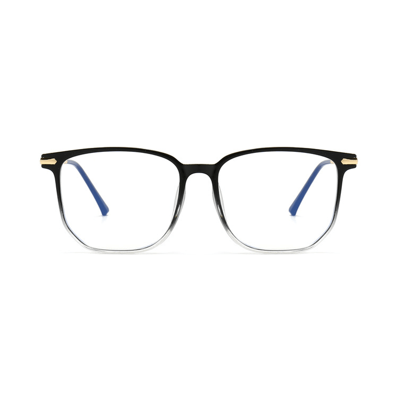 Fashion Big Frame Transparent Retro Full Frame Glasses - MRSLM