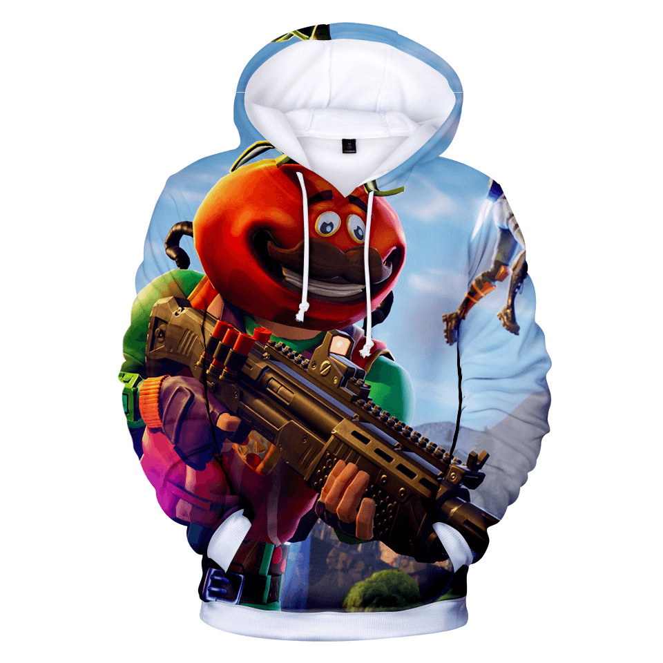 3D Digital Print and Fleece Hoodie Man - MRSLM