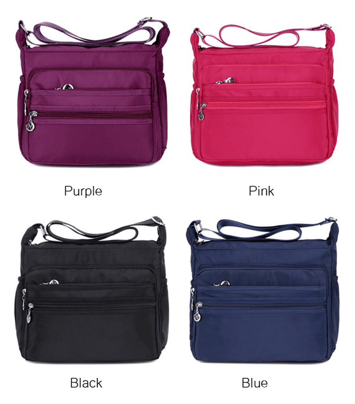 Large Capacity Women Waterproof Nylon Shoulder Bag Crossbody Bag - MRSLM