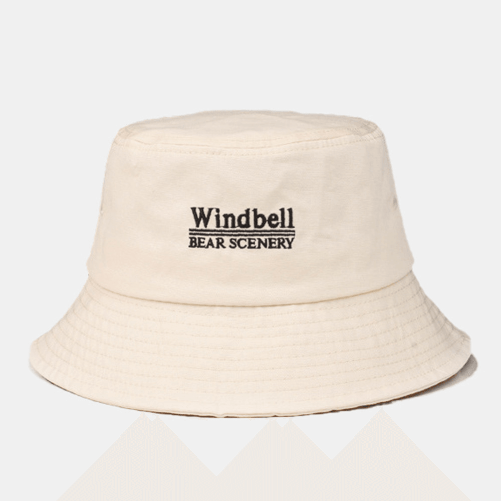 Unisex Bag Brim Letter Embroidered Sunshade Hat Summer Travel Beach Hat Bucket Hat - MRSLM