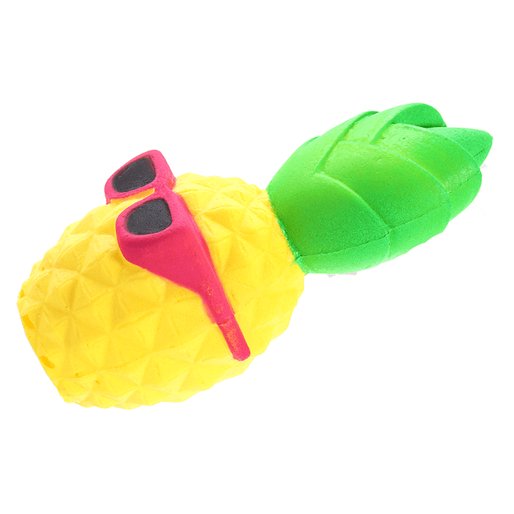 Squishy Cool Pineapple 16Cm Slow Rising Soft Squeeze Collection Gift Decor Toy - MRSLM