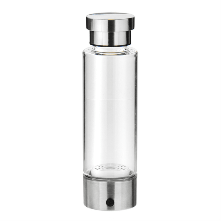 USB Rechargeable Intelligent Hidrogen Rich Water Bottle Ionizer Portable Glass - MRSLM