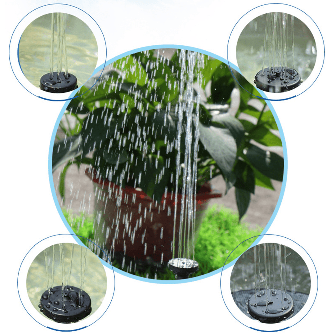 7V 1.4W 200L Floating Water Pump Fountain Decoration Butterfly Shape Solar Panel Garden Plants Watering Power Pool Fountain - MRSLM