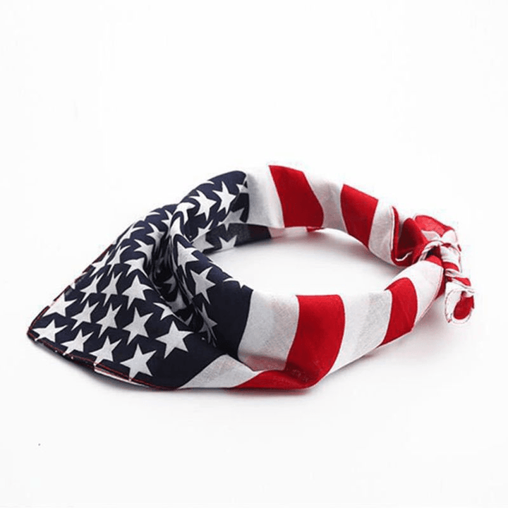 American Flowy Square Scarf Riding Sweat Mask - MRSLM